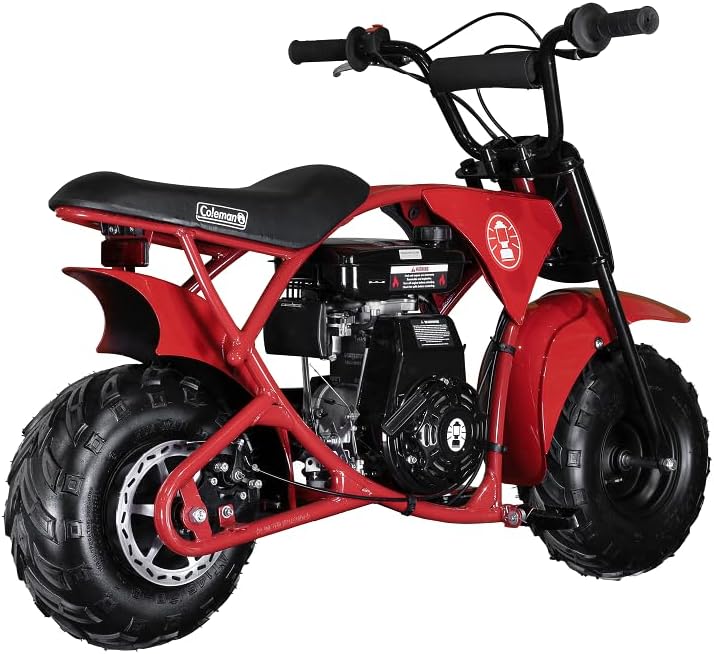 Coleman B100 105cc Gas-Powered Minibike – Yz Demon Bikes