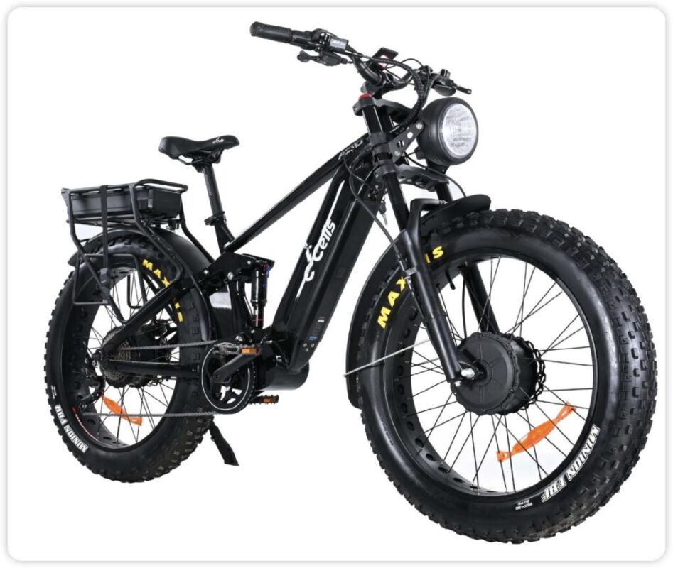 E-Cells AWD Triple Crown 3000-watt OFFROAD Electric Bike