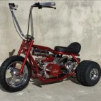 Mini Trike Custom (Red) – Yz Demon Bikes