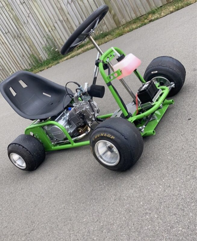 Racing Lime Green Go Kart (Platinum Edition) Lead Time Applies