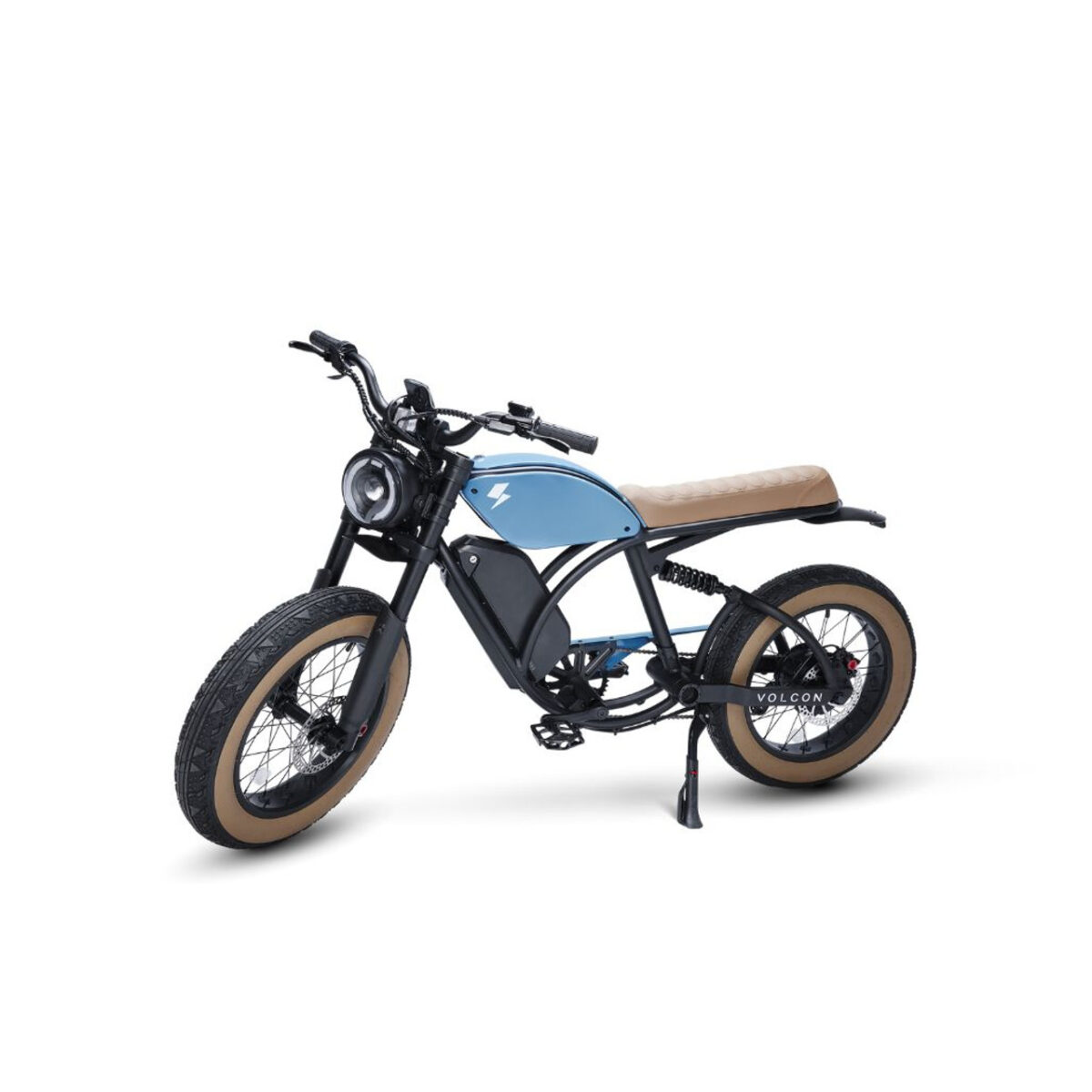 Volcon Brat Electric Bike, Cafe Racer Style – Yz Demon Bikes | Custom Mini Bikes & Go Kart